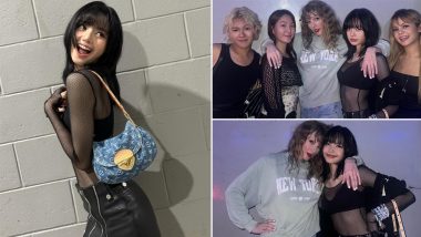 BLACKPINK's Lisa and Taylor Swift Click Fun Pics Backstage at Eras Tour Show in Singapore